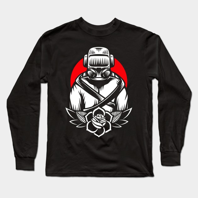 Worker Long Sleeve T-Shirt by Alundrart